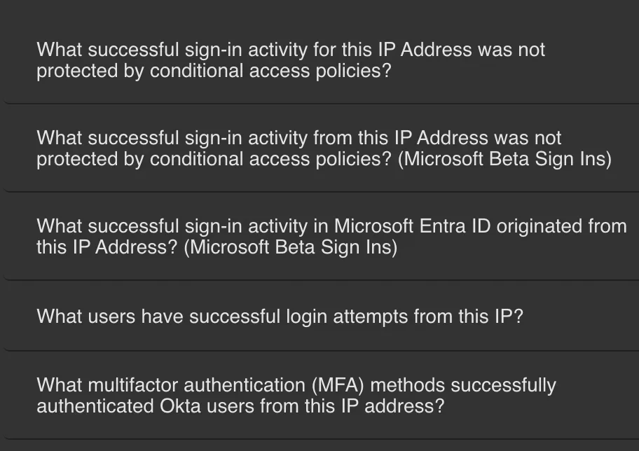 Identifying Midnight Blizzard and other password spray attacks using Command Zero — inline