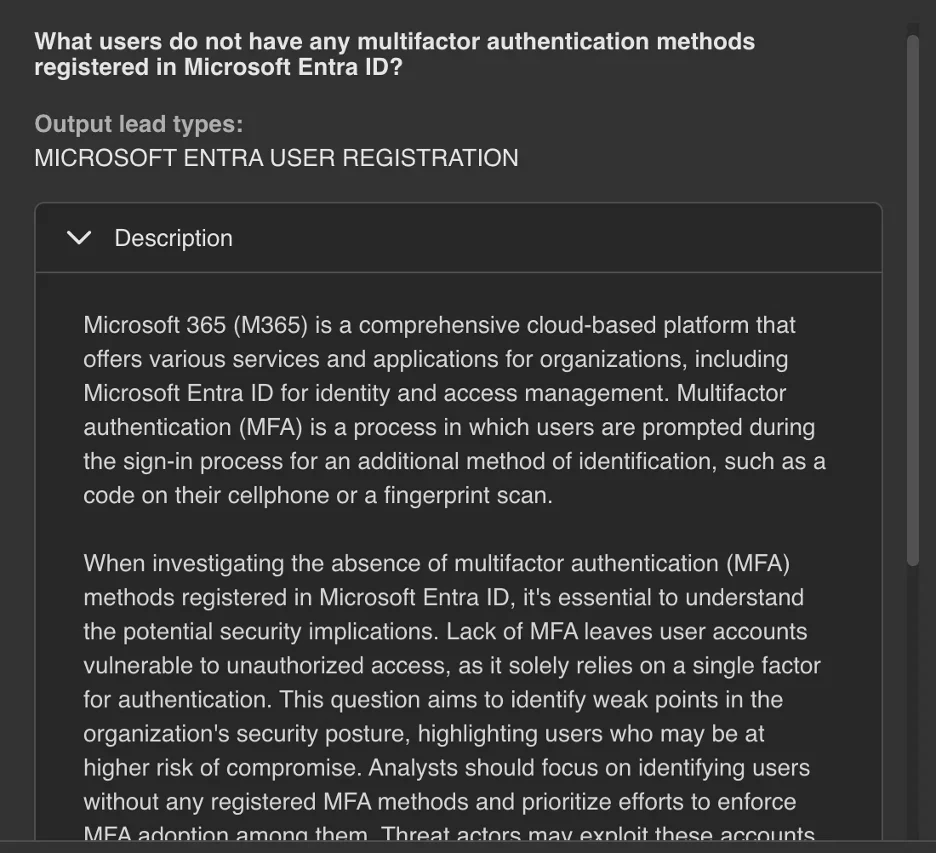Identifying Midnight Blizzard and other password spray attacks using Command Zero — inline